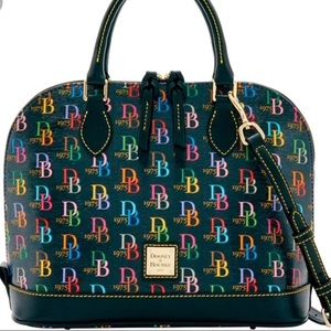 Dooney and Bourke DB75 black multi purse RETIRED!